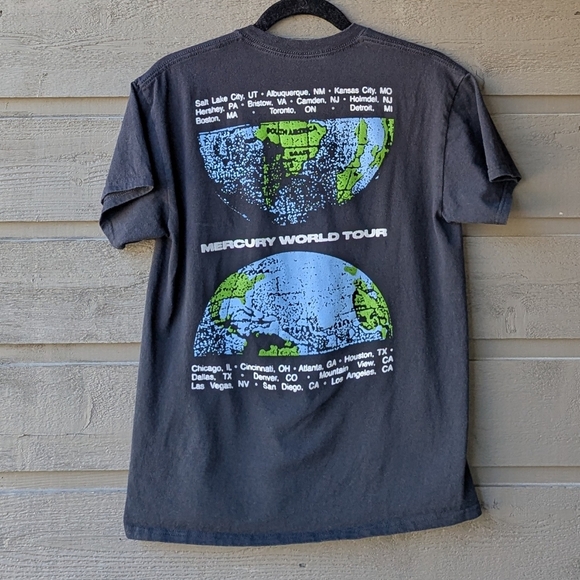 Imagine Dragons 2022 Mercury World Tour Short Sleeve Concert T-Shirt MED Black - Picture 5 of 7